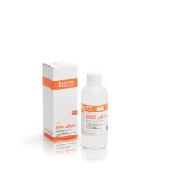 Solution d'étalonnage conductivité à 5,00 mS/cm 250 mL Hanna Instruments