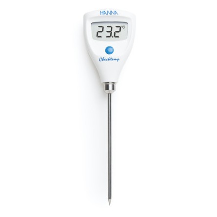 Thermomètre de précision avec sonde fixe Checktemp® Hanna Instruments