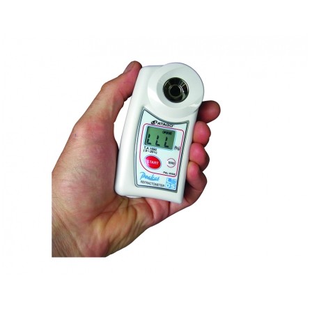 Réfractomètre numérique Pall Wine avec 2 échelles : 0/26% - 0/40% Brix