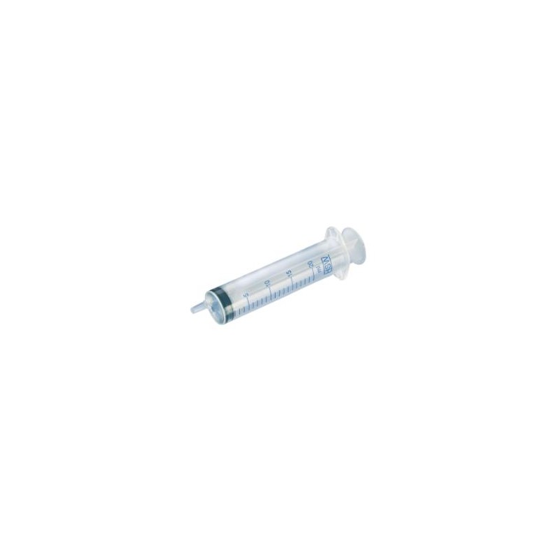 Seringue 3 corps en PP stérile avec embout Luer de 20 mL x100 - Henke-Ject