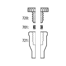 Vis de serrage en polyamide...