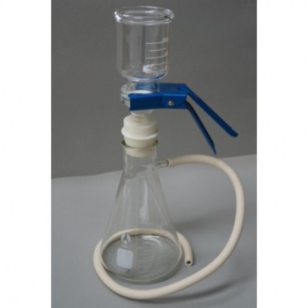 unité de filtration en verre 300ml + bouchon