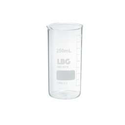 Bécher forme haute en  verre