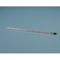 Thermomètre liquide rouge - 10 / 50 ° en 0.5