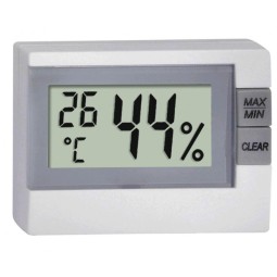 Thermomètre / Hygromètre  d'ambiance avec :