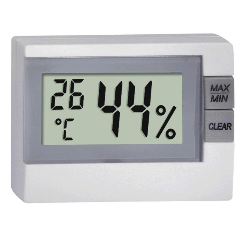 Thermomètre / Hygromètre  d'ambiance avec :