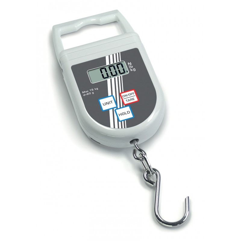 Dynamomètre digital à poignée avec :