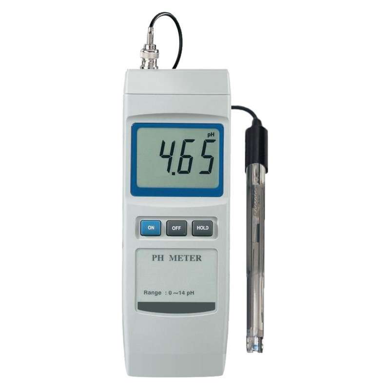 Ph-mètre portable 0-14PH avec électrode