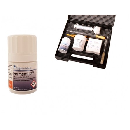 Fermentest® : Flacon de 36 comprimés de réactifs Fermentest®