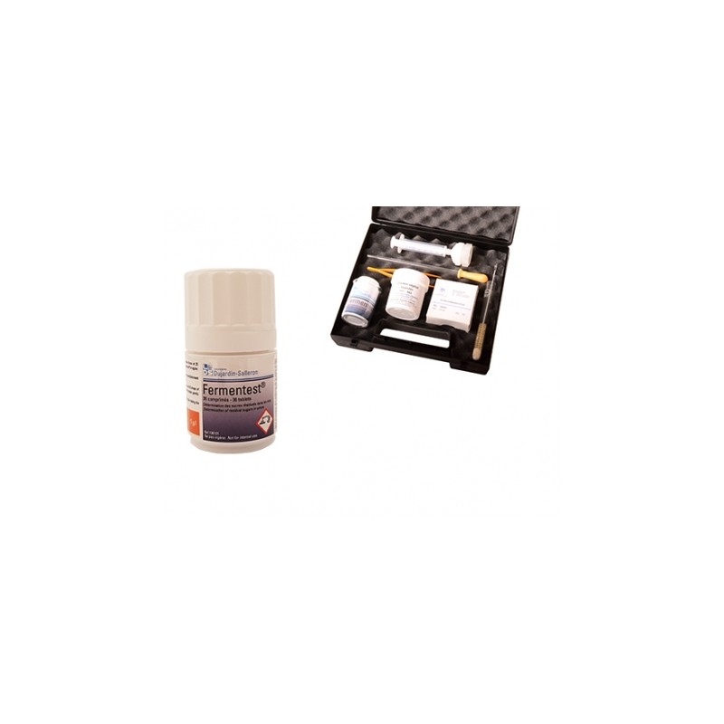 Fermentest® : Flacon de 36 comprimés de réactifs Fermentest®