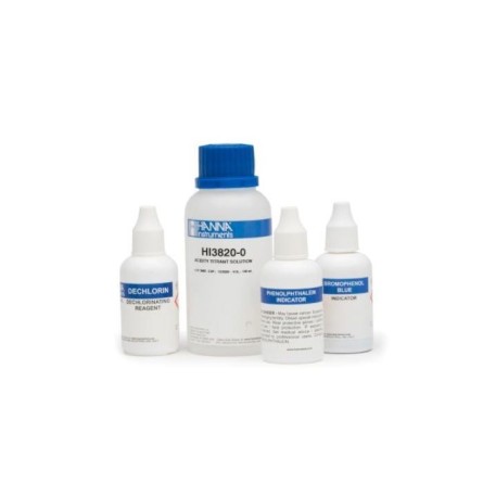 Réactifs de rechange pour trousse d’analyse HI3820 Hanna Instruments