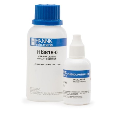 Réactifs de rechange pour trousse d'analyse HI3818 Hanna Instruments