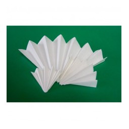 Filtre plissé quantitatif lent