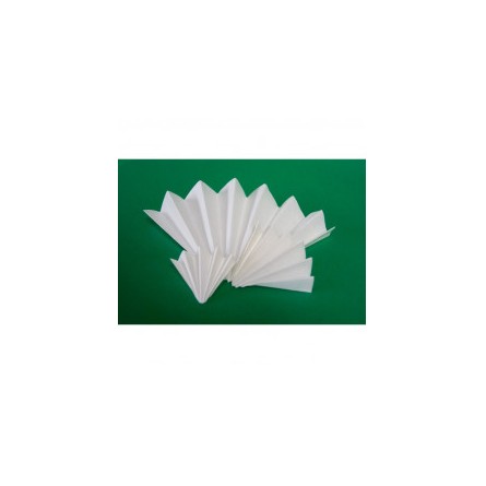 Filtre plissé quantitatif lent