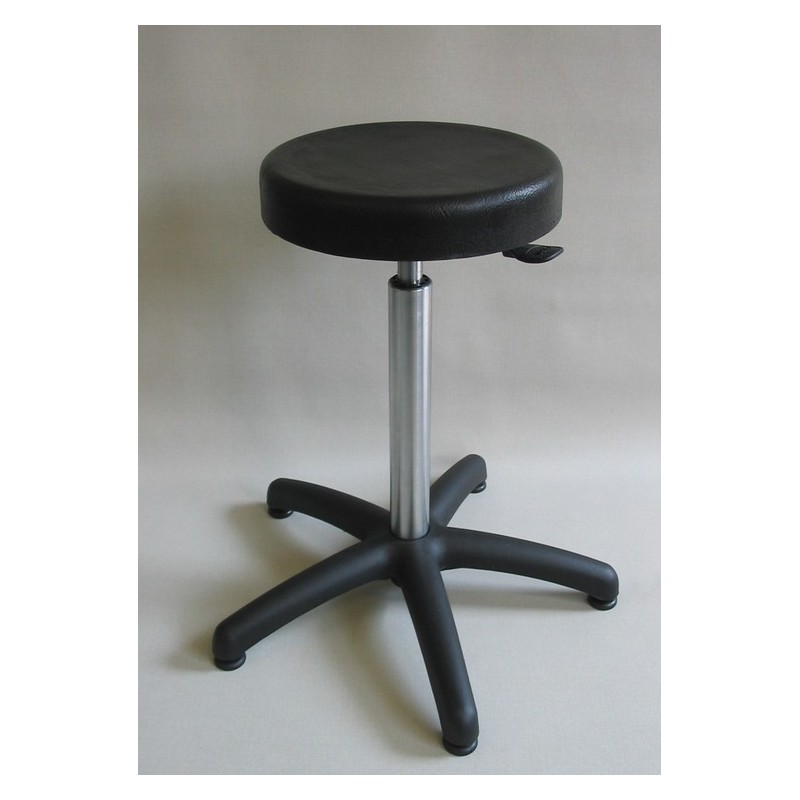 Tabouret polyurétane  assise Ø 33 cm