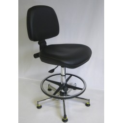 Siège en Vinyle antistatique avec dossier et