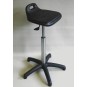 Tabouret assis debout polyuréthane sur patins