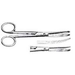 Ciseaux fort pointu arrondi