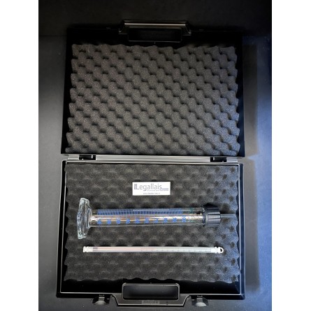 Eprouvette CO2 Mallette +TH