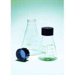 Fiole conique graduée...