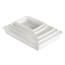 Bac plat sans couvercle HDPE