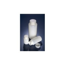 Flacon rond LO PEHD bouché...