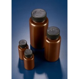 Flacon rond LO PP ambré...