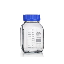 Flacon ISO carré bouchon...