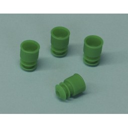Bouchon PE vert pour tubes Ø  12 mm vendu par 1000