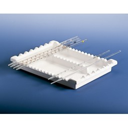Plateau porte-pipettes PVC...