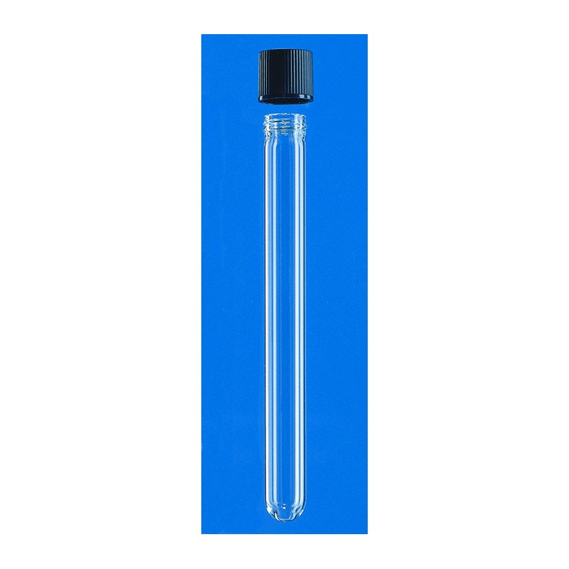 Tubes à culture avec capuchon à vis 12x100