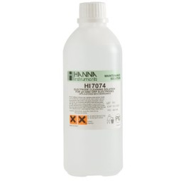 Solution nettoyage pour électrodes matières inorganiques 500 mL Hanna Instrum