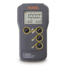 Thermomètre compact étanche à thermocouple type K °C/°F Hanna Instruments