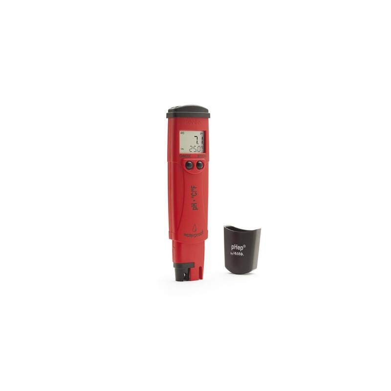Testeur de pH et Température étanche pHep 4 Hanna Instruments